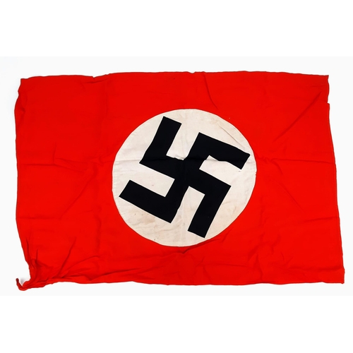 118 - WW2 German N-S-D-A-P (Nazi) Flag came from Jersey, UK.