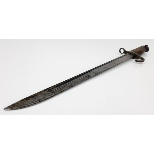 180 - WW2 Japan Arisaka Bayonet. Maker: Nagoya Rikugun Zoheisho Arsenal Japan.