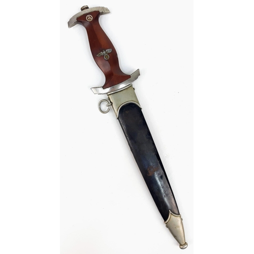 27 - 3rd Reich N.S.K.K. Dagger 1933 Pattern RZM M7/33 for Maker: F.W. Holler.