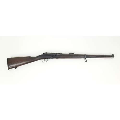 2 - A Rare 1871 Mauser Cavalry Bolt Action Rifle. Action dated 1875. 11 x 60R Carbine. Adopted by the Ge... 