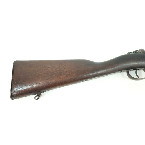 2 - A Rare 1871 Mauser Cavalry Bolt Action Rifle. Action dated 1875. 11 x 60R Carbine. Adopted by the Ge... 