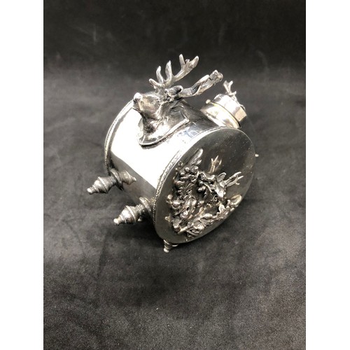 66 - Russian Antique unusual silver stag/spice box 

Rare and very unusual item which would have sat in a... 