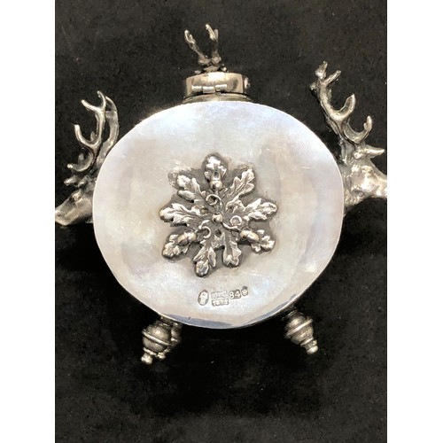 66 - Russian Antique unusual silver stag/spice box 

Rare and very unusual item which would have sat in a... 