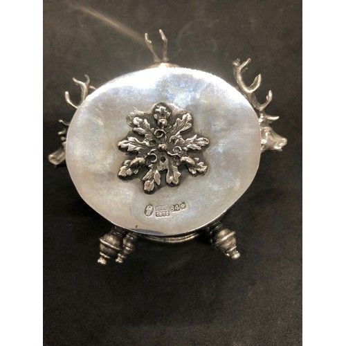 66 - Russian Antique unusual silver stag/spice box 

Rare and very unusual item which would have sat in a... 