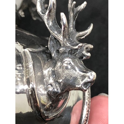 66 - Russian Antique unusual silver stag/spice box 

Rare and very unusual item which would have sat in a... 