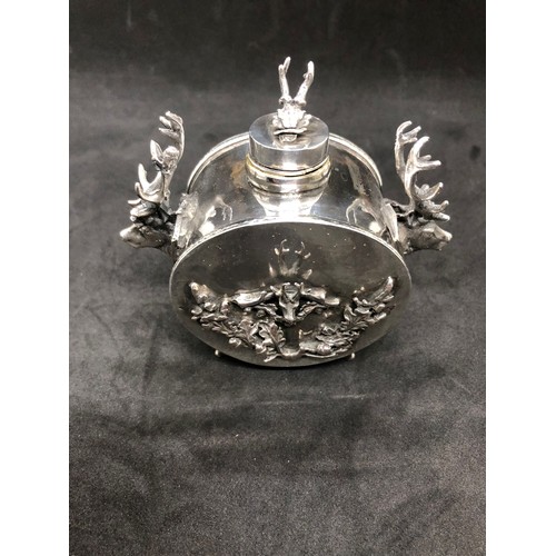 66 - Russian Antique unusual silver stag/spice box 

Rare and very unusual item which would have sat in a... 