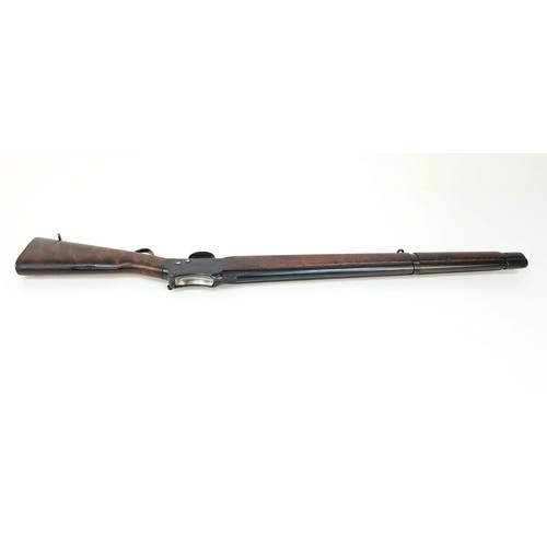 128 - A Rare Original Greener Mark III 1920s Police Shotgun. Takes a 14 bore brass shotgun cartridge that ... 