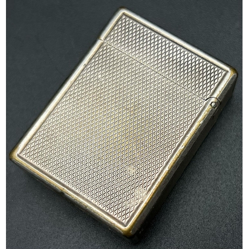 463 - A Vintage Silver Tone Dupont Lighter. A/F