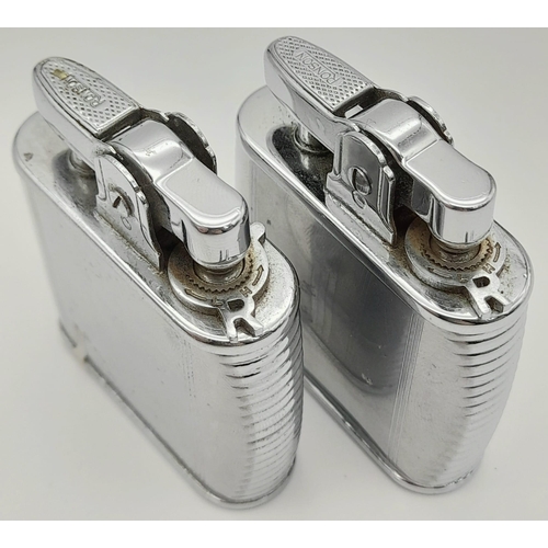 930 - Two Vintage Ronson Viking Lighters. A/F