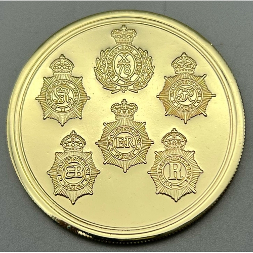 173 - A Metropolitan Police Service and Queens Golden Jubilee Medal - Plus a Met Police Whistle That Belon... 