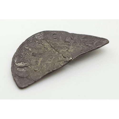 927 - A Henry III Silver Hammered Penny Coin - Half Cut. 1248-50. London mint. Fine but please see photogr... 