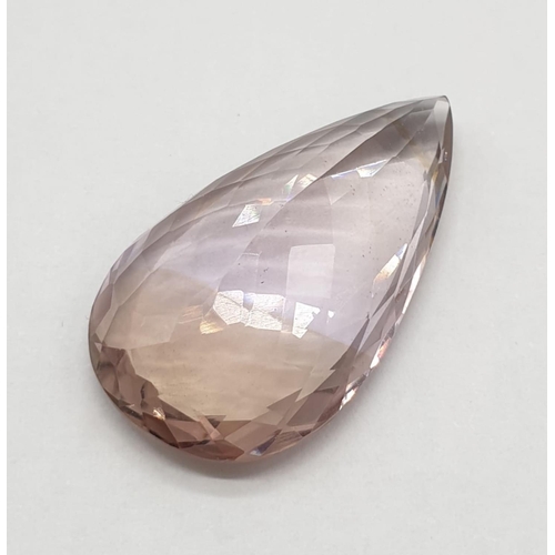 1230 - 17.71ct Ametrine Pear Shape ITLGR CERTIFIED