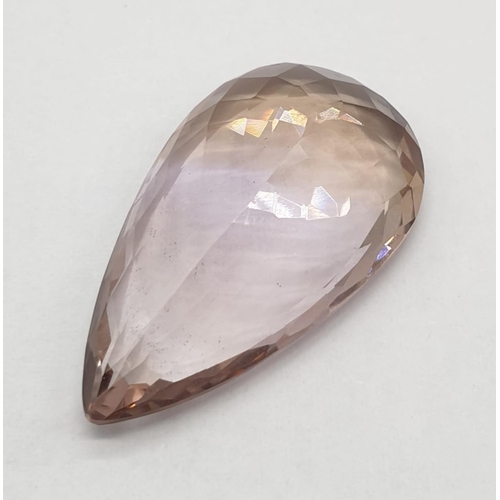 1230 - 17.71ct Ametrine Pear Shape ITLGR CERTIFIED