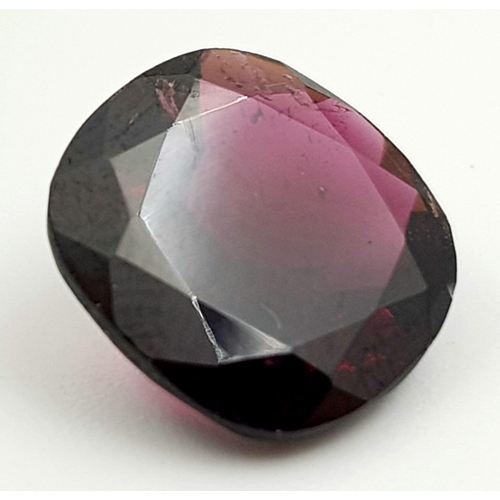 1234 - 6.23 Ct Pyrope Garnet, Cushion Shape, IGL&I Certified