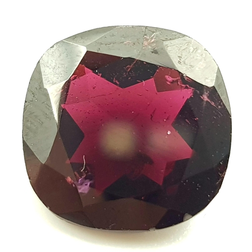 1234 - 6.23 Ct Pyrope Garnet, Cushion Shape, IGL&I Certified