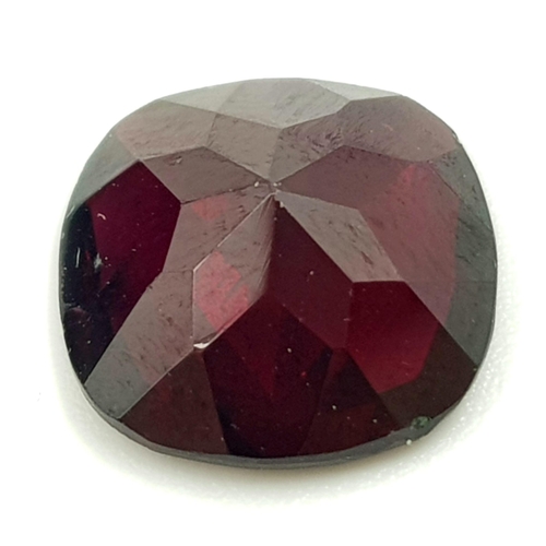 1234 - 6.23 Ct Pyrope Garnet, Cushion Shape, IGL&I Certified