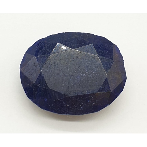 1270 - 165ct Large size blue sapphire gemstone