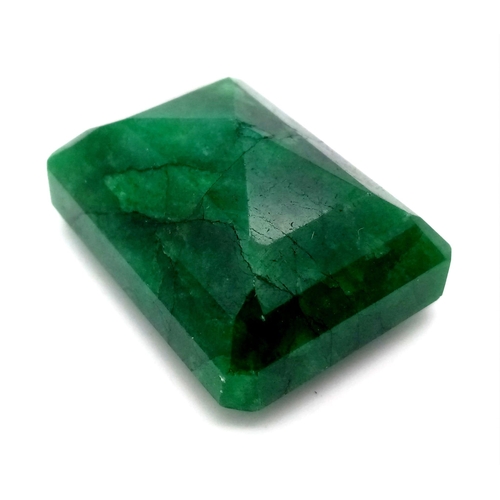 1170 - 214ct Natural Massive Size Rectangular Emerald with GLI Certificate.