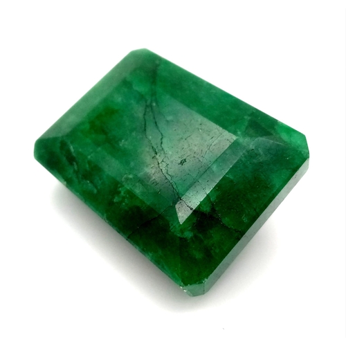 1170 - 214ct Natural Massive Size Rectangular Emerald with GLI Certificate.