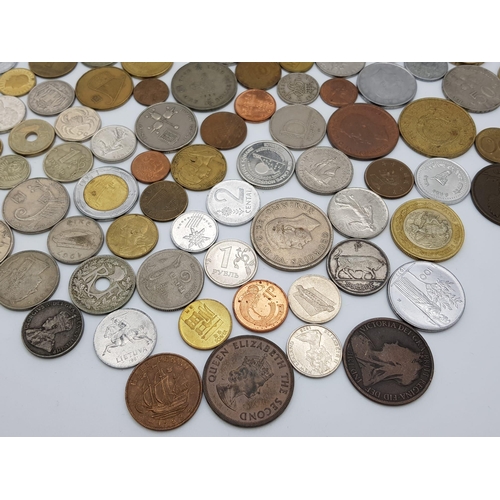 471 - Set of 200 World Mixed Coins and Lot of 10 Ancient Roman Coins to Identify. Roman coins come with a ... 