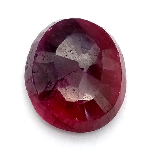 805 - 11.70ct Natural Ruby Gemstone with IDT Certificate and  UGL USA American Appraisal Report.