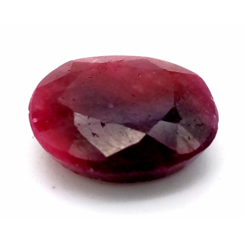 805 - 11.70ct Natural Ruby Gemstone with IDT Certificate and  UGL USA American Appraisal Report.