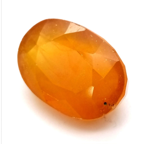 268 - 21.68ct Yellow Sapphire Gemstone with a IDT Report and  UGL USA American Appraisal Report.