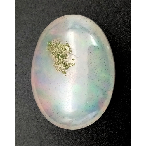 80 - Massive 38.09ct Ethiopian Noble Fire Opal with ITLGR Report and  UGL USA American Appraisal Report.