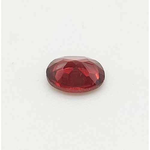 949 - 1.45cts Natural Pyrope Almandine Garnet. Oval cut. GLI certified