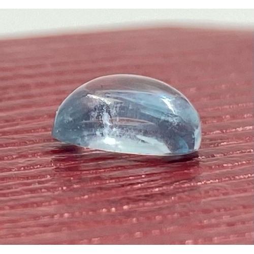 872 - 0.84ct Natural Aquamarine. Fancy cut. IGL&I certified.