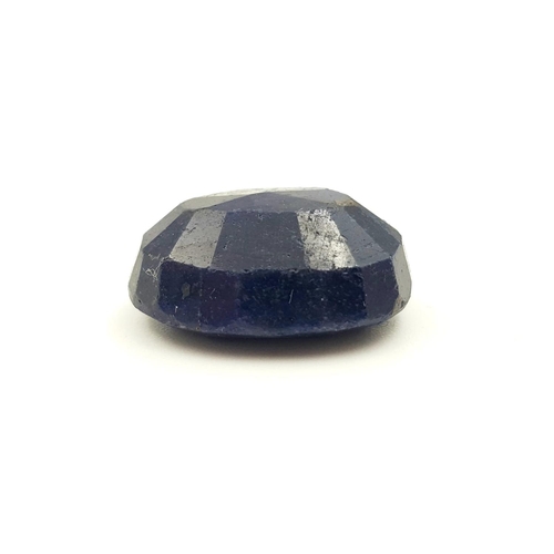 737 - 25.85 Oval-Cut Natural Blue Sapphire. GLI Cert.