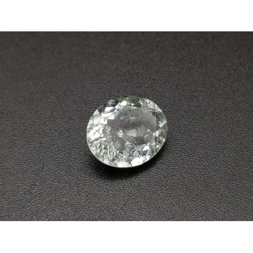 751 - 4.8ct Oval-Cut Natural Aquamarine. GLI Cert.