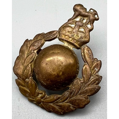 A WW2 British Royal Marines Commando Cap Badge with hidden escape ...