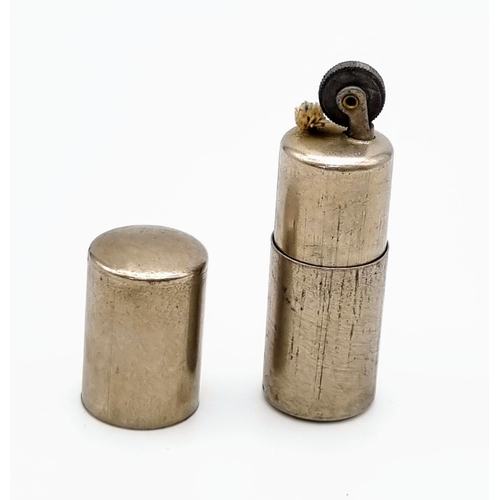 827 - A WW2 German Luftwaffe Marked Petrol Lighter.