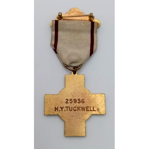 407 - A WWII RED CROSS FIRST AID PROFICIENCY MEDAL