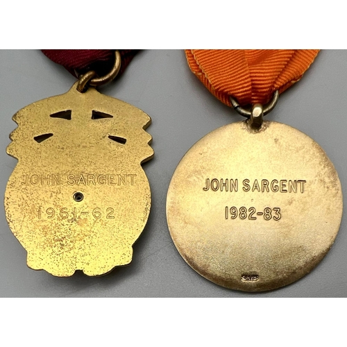 414 - A ROUND TABLE MEDAL PLUS A FORTY ONE CLUB MEDAL