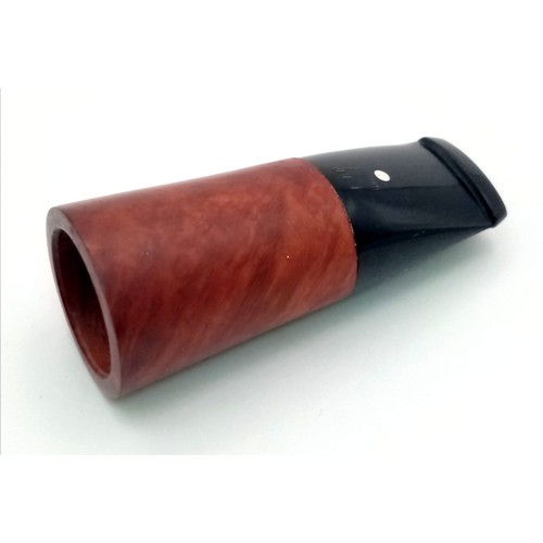 1143 - A vintage DUNHILL THE WHITE SPOT cheroot pipe. In new/unused condition with original presentation bo... 