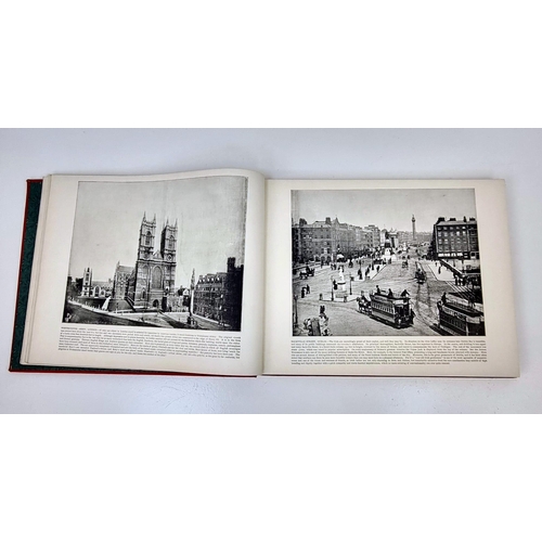 1243 - Portfolio of Photographs - Famous scenes cities and paintings. Antique book by John Stoddard. Good c... 