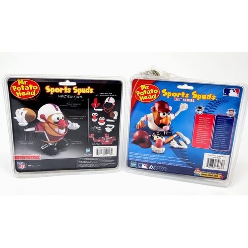 218 - Three Very Collectible Mr Potato Head Toys. To include: Boston Red Sox Mr Potato Head with Trophy, S... 