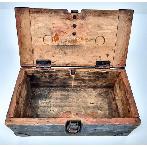 594 - A WW2 German Shell Crate for 2 x Wehrmacht Kart 15 cm S.J.G. 33.