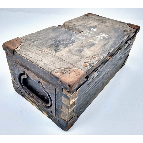 594 - A WW2 German Shell Crate for 2 x Wehrmacht Kart 15 cm S.J.G. 33.