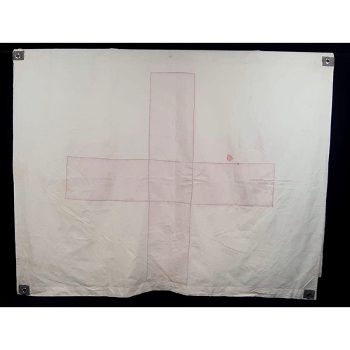 804 - A Vietnam War Era V.S.M.C Medical Tent Cover Dated 1961.