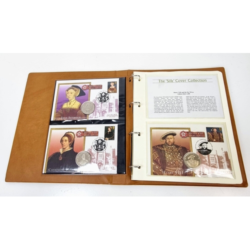 839 - An Excellent Royal Mint Limited Edition Presentation Folder of 7 First Day Cover Commemorative Henry... 