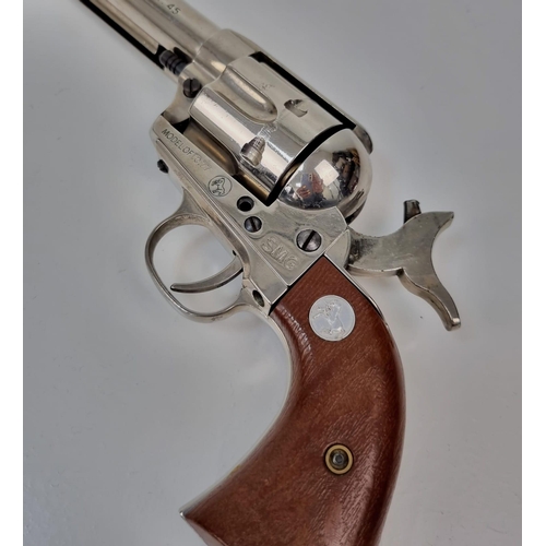 989 - A Vintage Full Working Action Replica of a Colt Single Action Army .45 Calibre Revolver 33cm Length