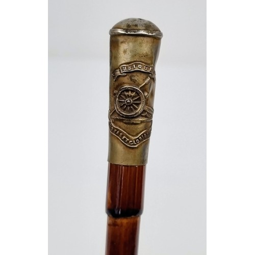 868 - A WW1 Royal Artillery Senior Nco’s Swagger Stick.