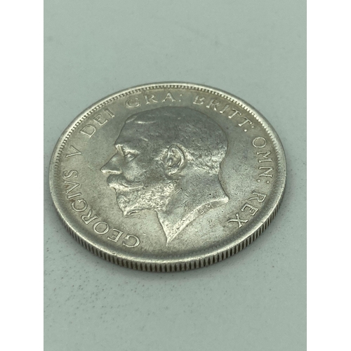 378 - SILVER HALF CROWN 1919 in extra fine/Brilliant Condition.