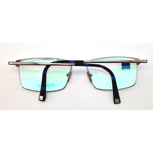 1051 - A Pair of As new, Boxed, Zeiss Titanium Spectacle Frames.