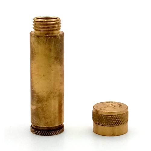411 - WW2 German Waffen SS Cyanide Ampoule Container – Given to High Ranking Nazi Officials.