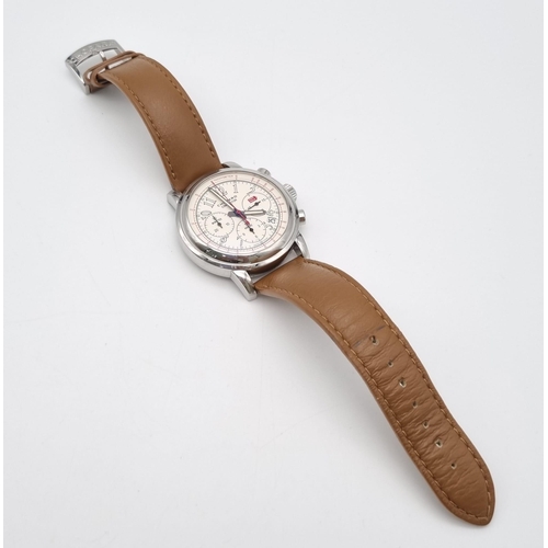 10 - A Chopard Mille Miglia Competitor Chronograph Gents Watch. Automatic movement. Brown leather strap. ... 