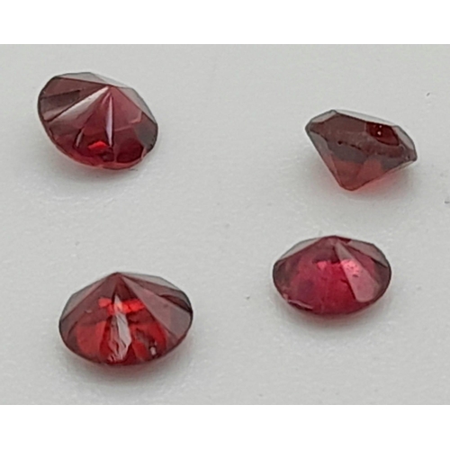 1007 - 11.72ct of small natural garnets. All 2.7mm - 3.3mm. Perfect for Jewellery making.